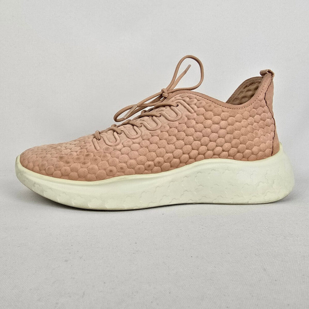 Ecco Therap Lace Up Sneakers Tuscany Pink Shoes Size 7.5